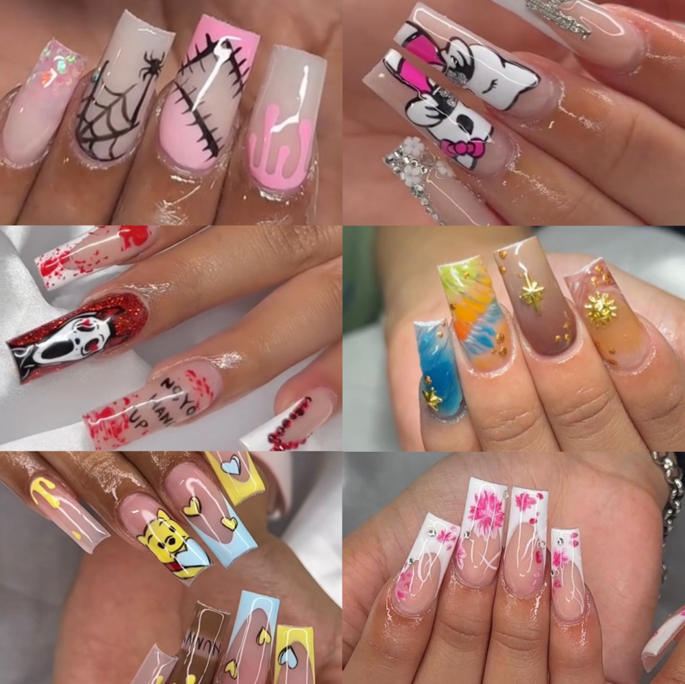 Detailed Nail Art $25++