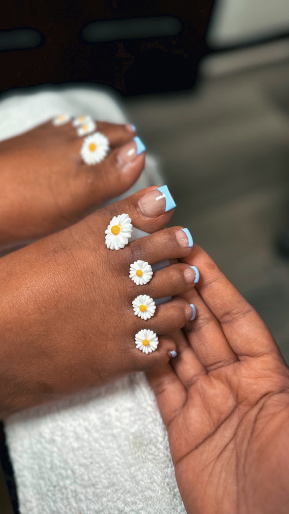 Acrylic Big Toe / Pedi