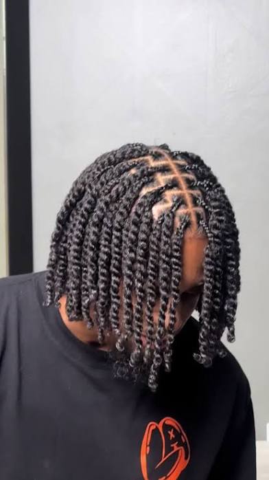 Two Stand Twist(Natural Hair)
