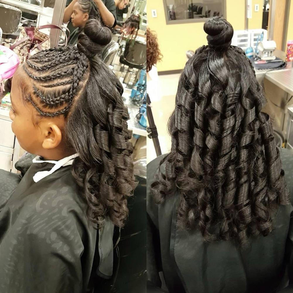 Shampoo Deep Condition Trim & Style