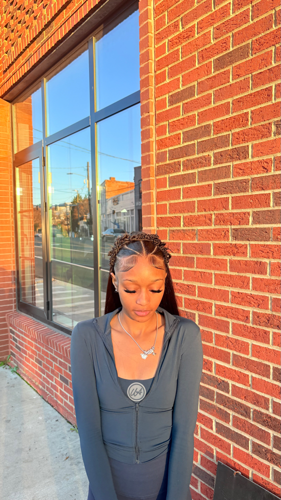 Bantu Knot Half Up Half Down at Camryn Lucas in Atlanta, GA