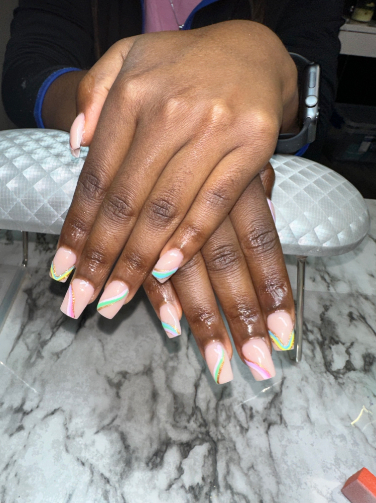 Free Style Acrylic Short