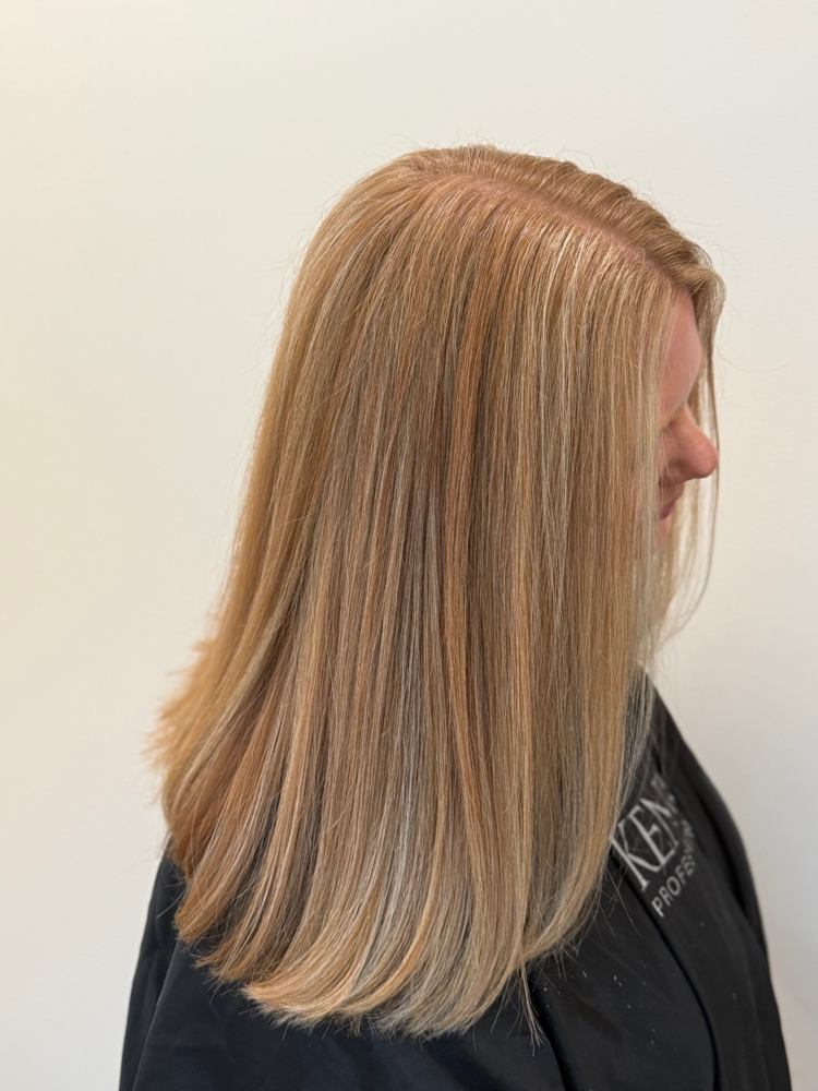 Money Piece Highlight at Hair By Paighton Nelson in Rochester, NY