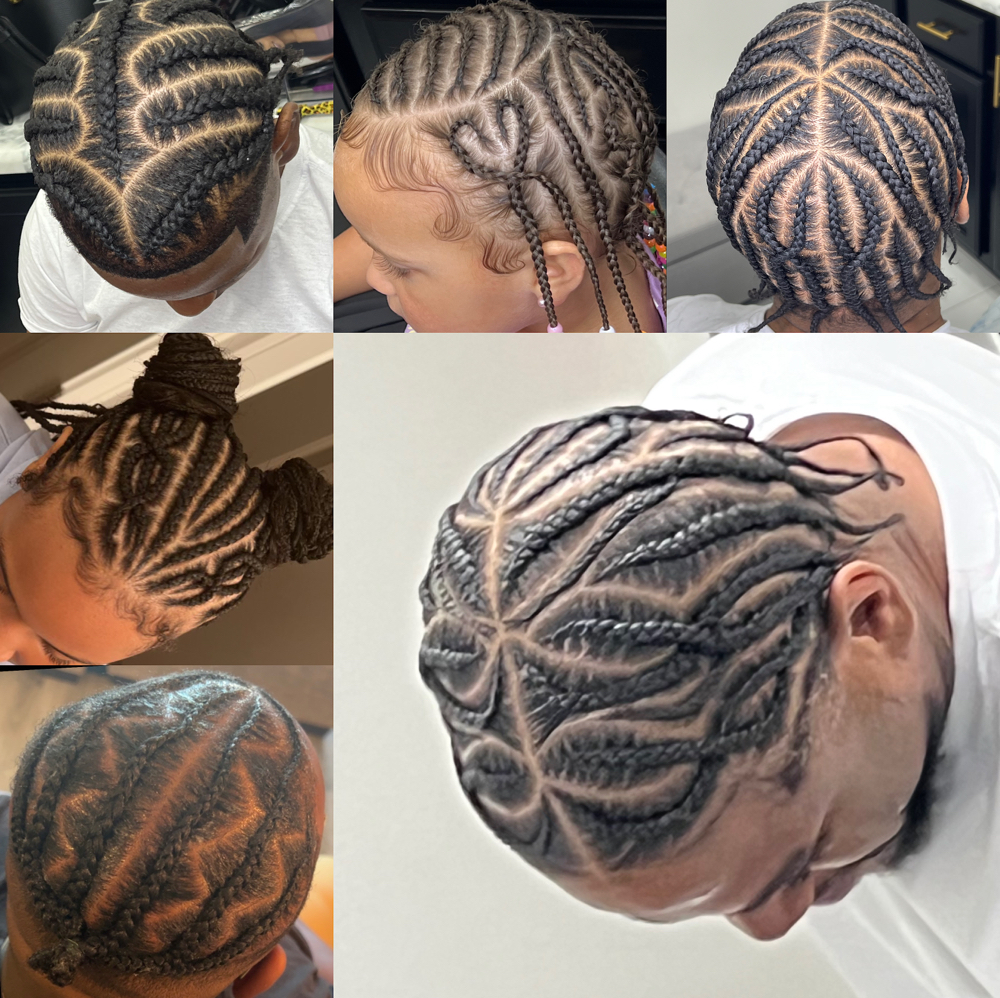 Custom Designs/Intricate Parting