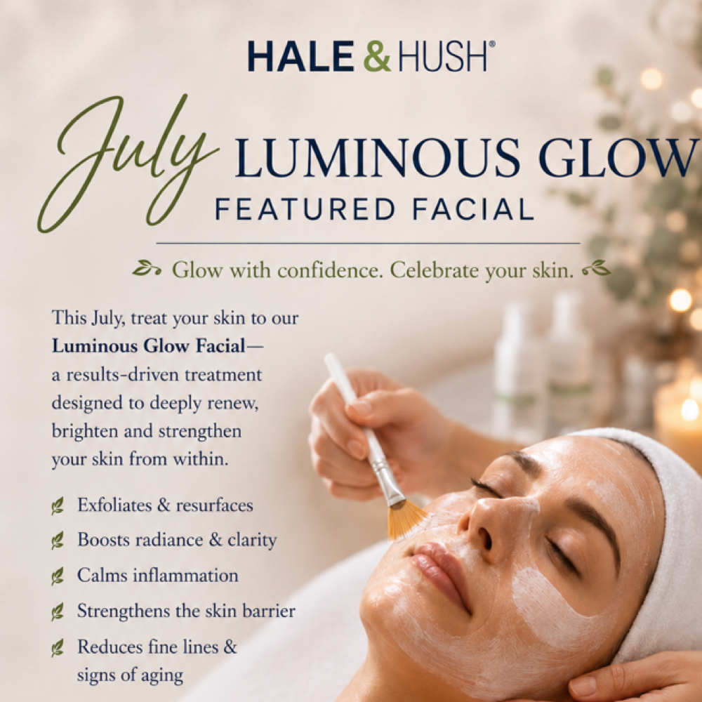 July Facial-Luminous Glow at Saol Nua Spa in New Berlin, WI