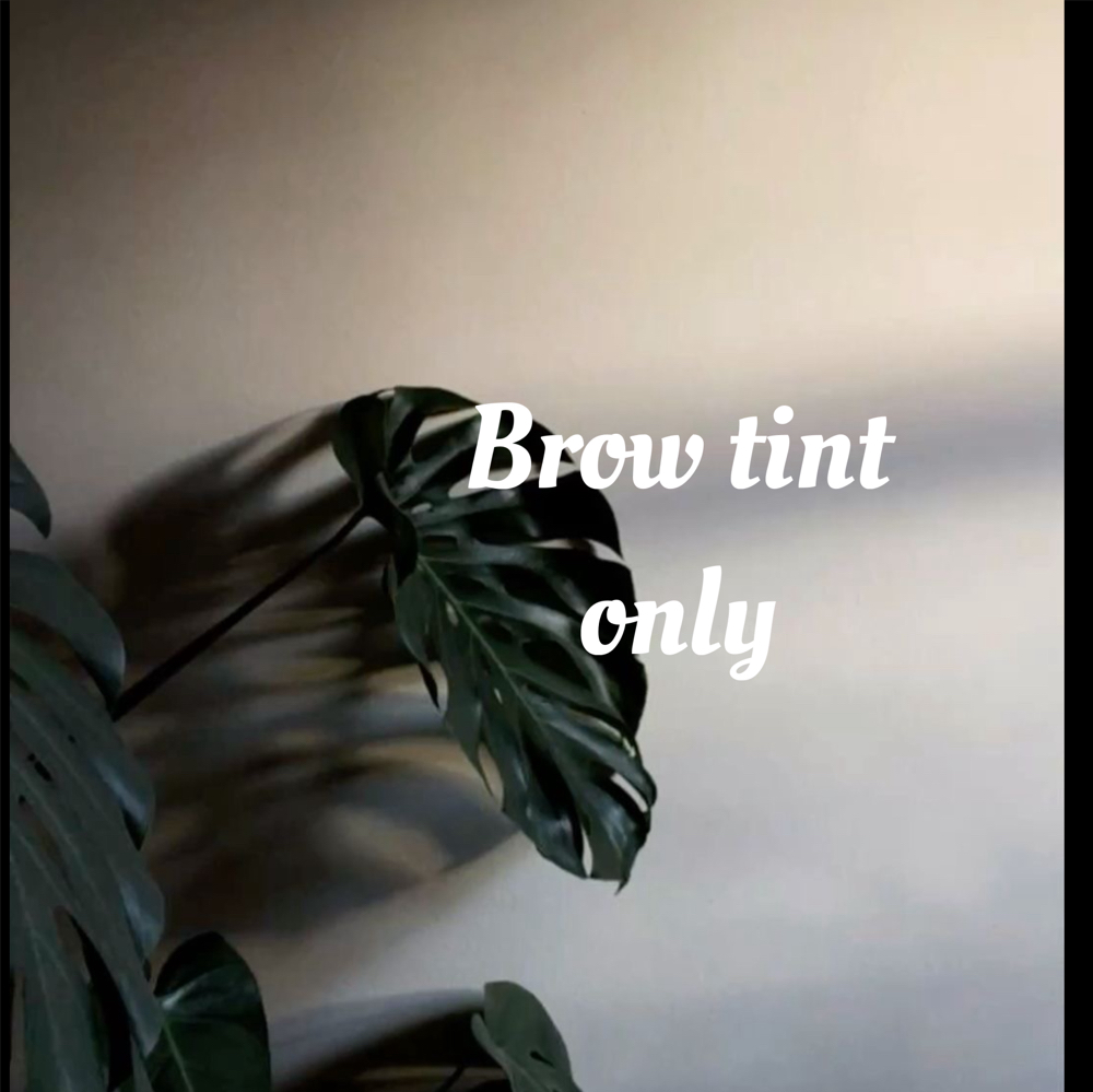 Eyebrow Tint