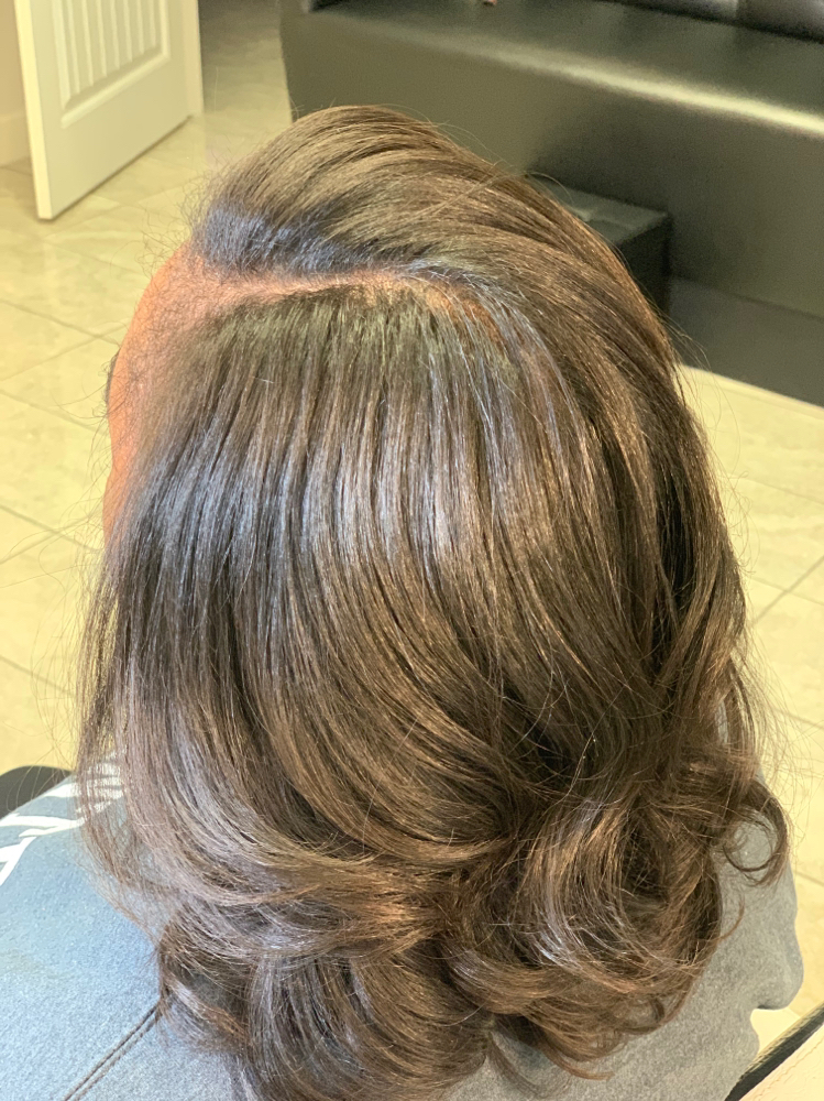 Shampoo Style(Relaxed Hair)