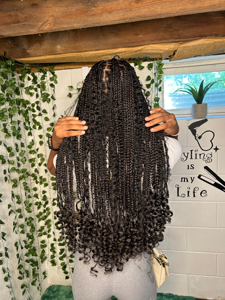 Extra Length Curly End Knotless