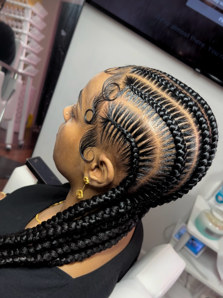6 -8 Stitch Braids