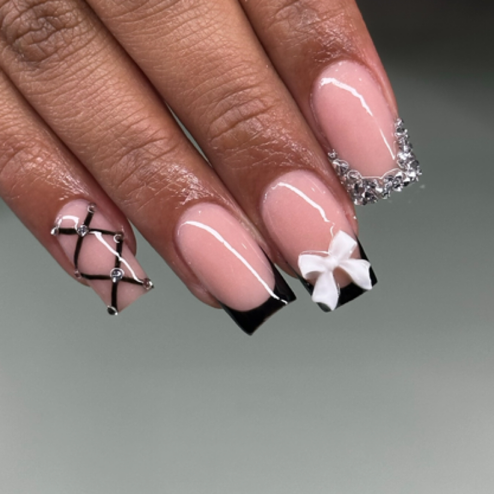 Bling/3D art add on at Nails by Katelynne LLC in Palm coast, FL