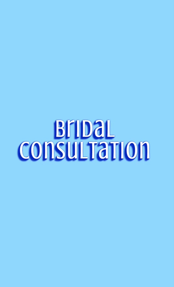 Bridal Consultion