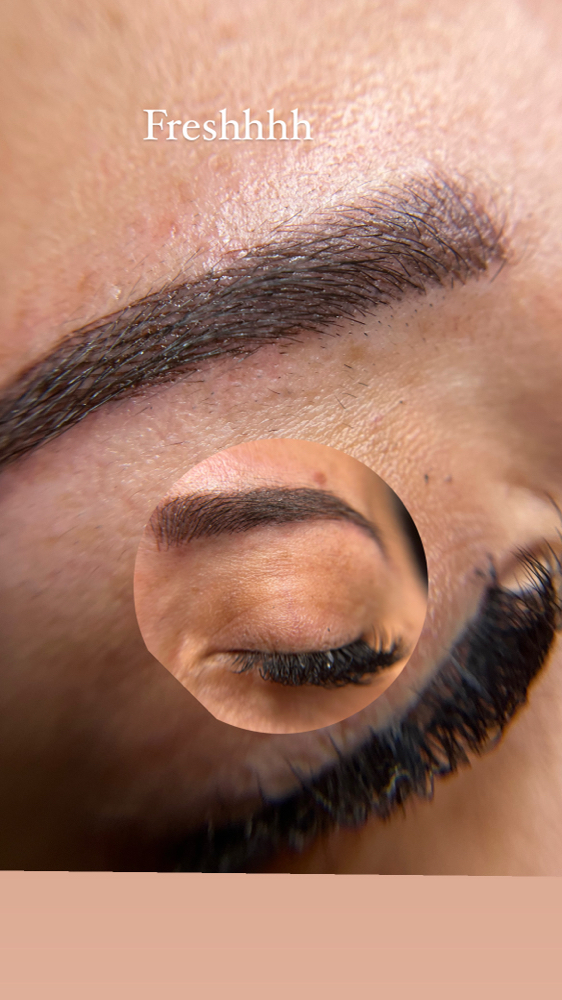 Brow Color Correction