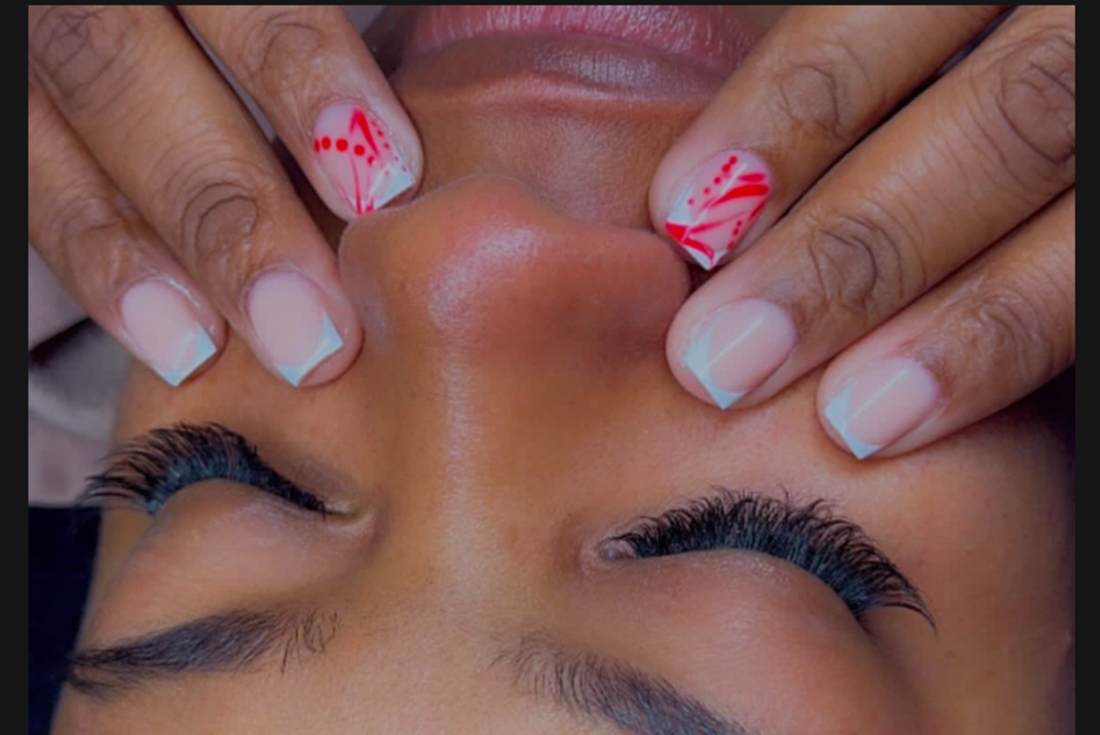 S/M Fullset +Natural Lash Extension