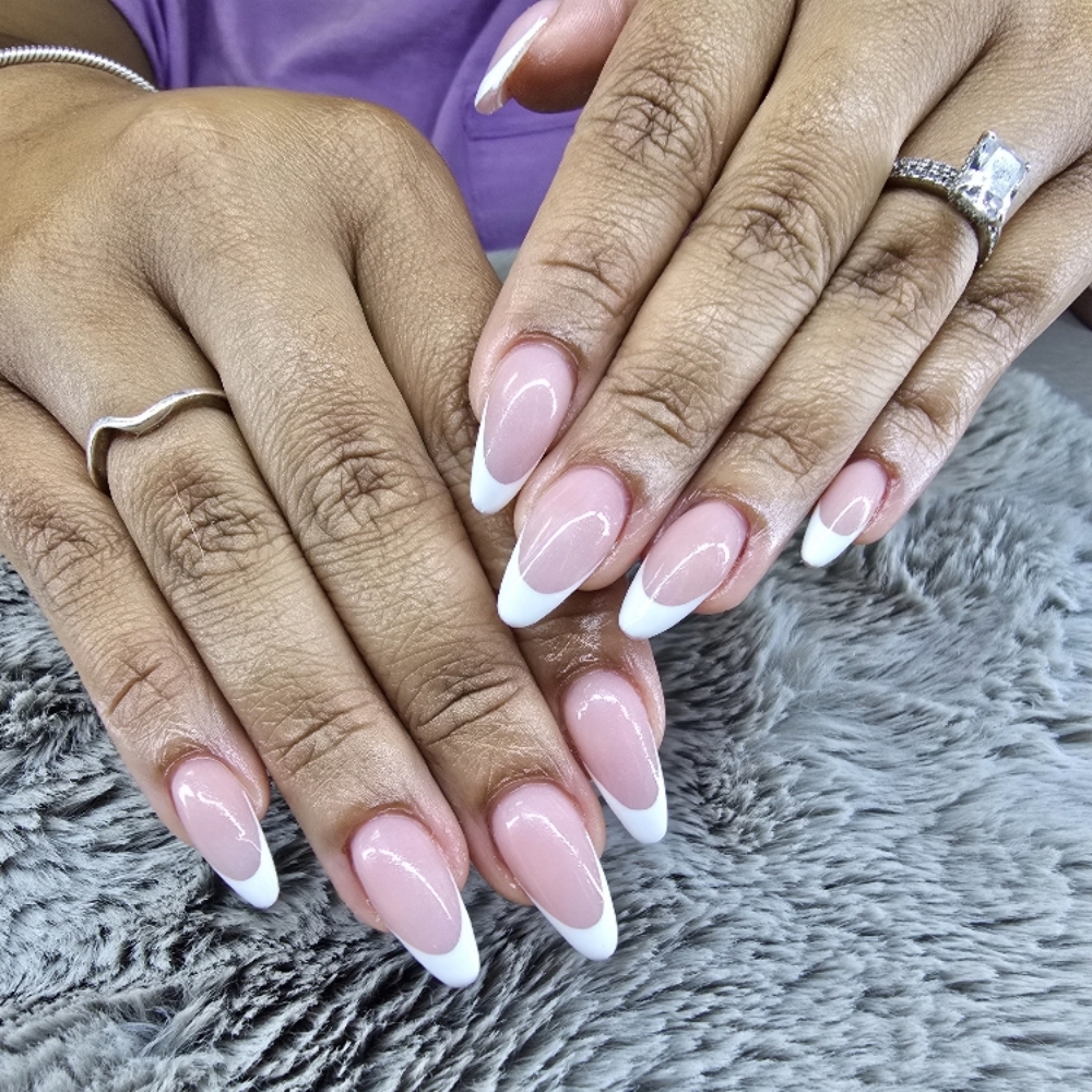 French Tip at Nails by Jennah in Aiken, SC