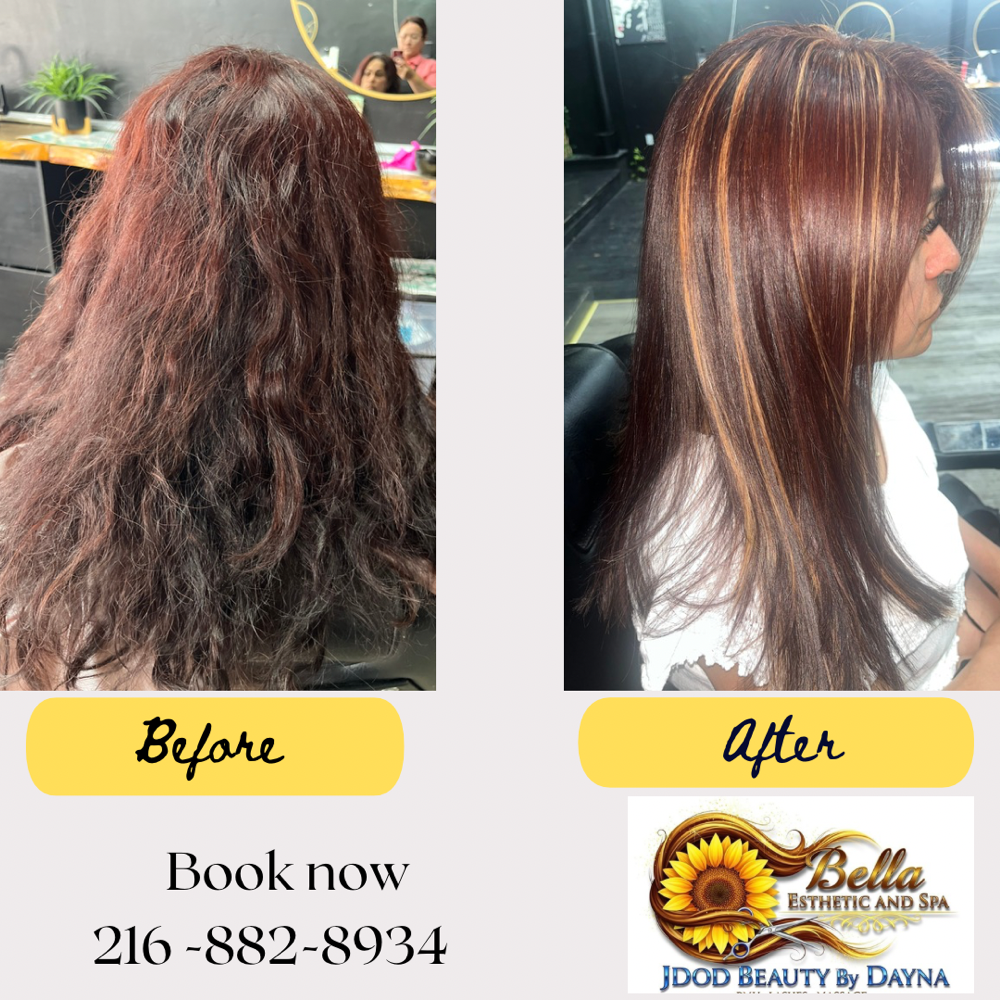 Color Change at Bella Esthetic and Spa  LLC in Cleveland, OH