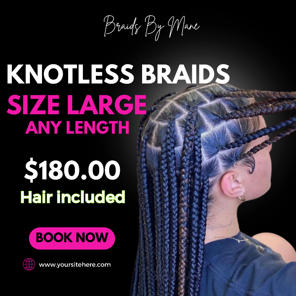 Large KNOTLESS Special