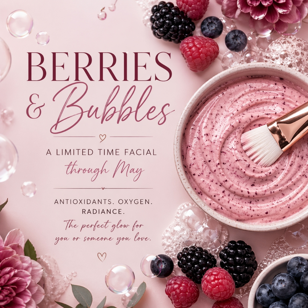 Berries And Bubbles at Andersen Esthetics in Tonawanda, NY