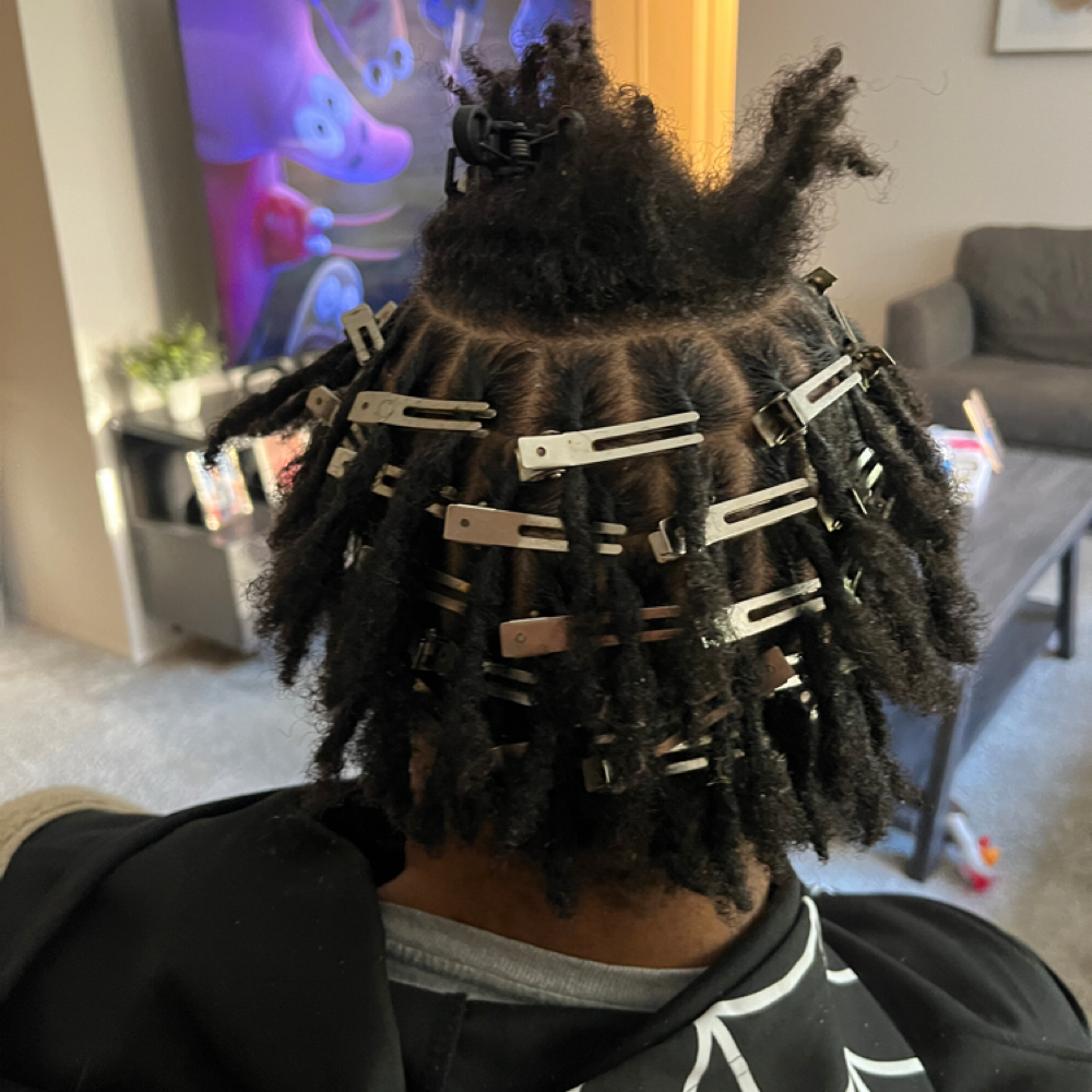 Locs Retwist at IcedByMarie in Solon, OH