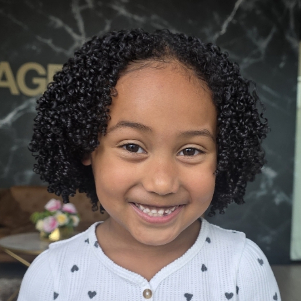 Kids Hands-on Styling Lesson at Textures & Tones Salon in Webster, TX
