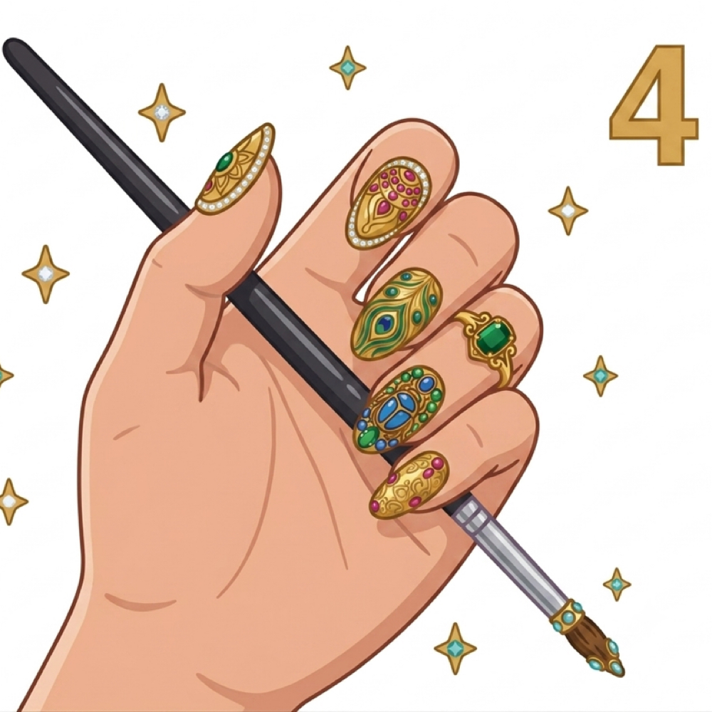 Nail Art Tier 4 at Shimmery Kymerie Aesthetics in Loveland, CO