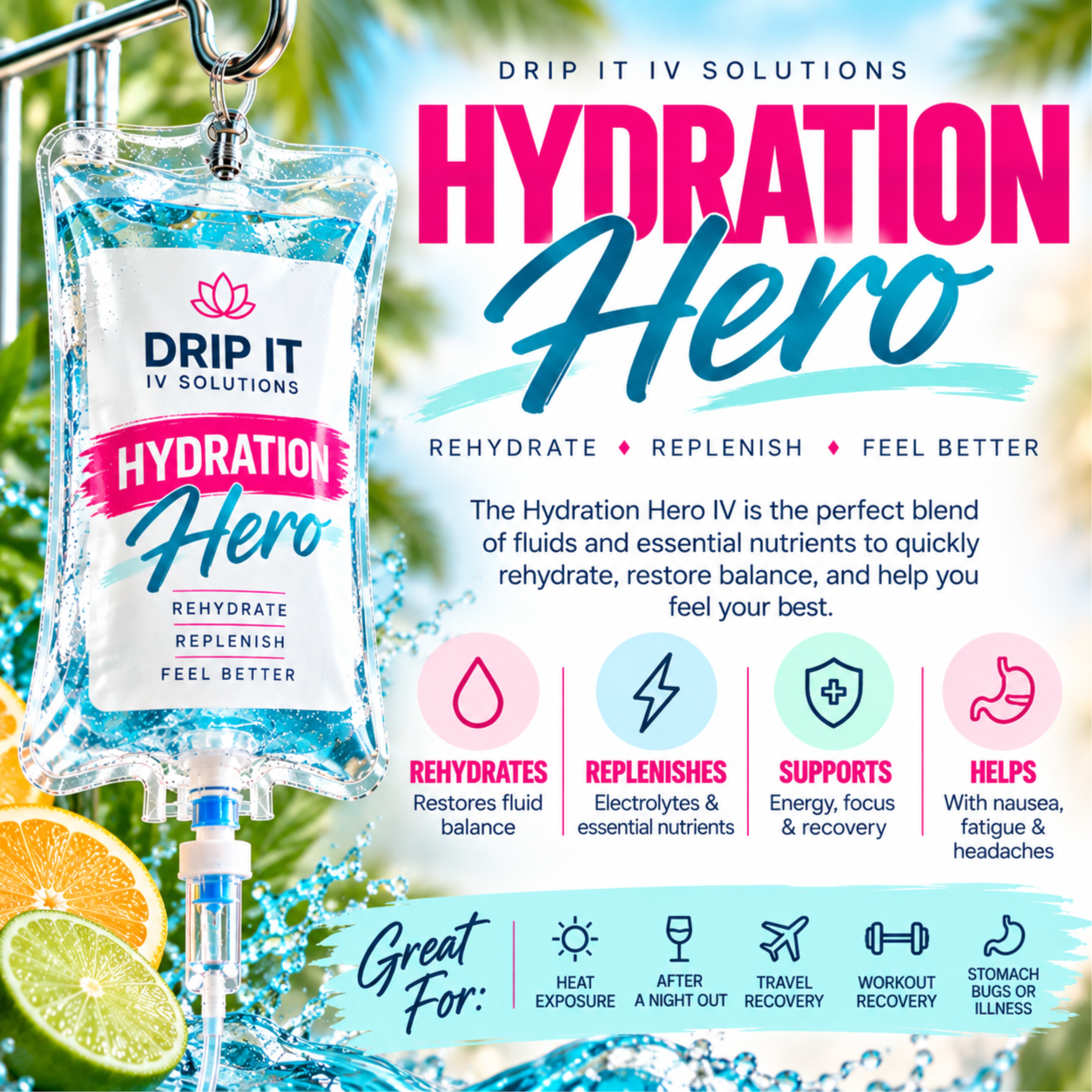 Hydration Hero at Drip It IV Solutions