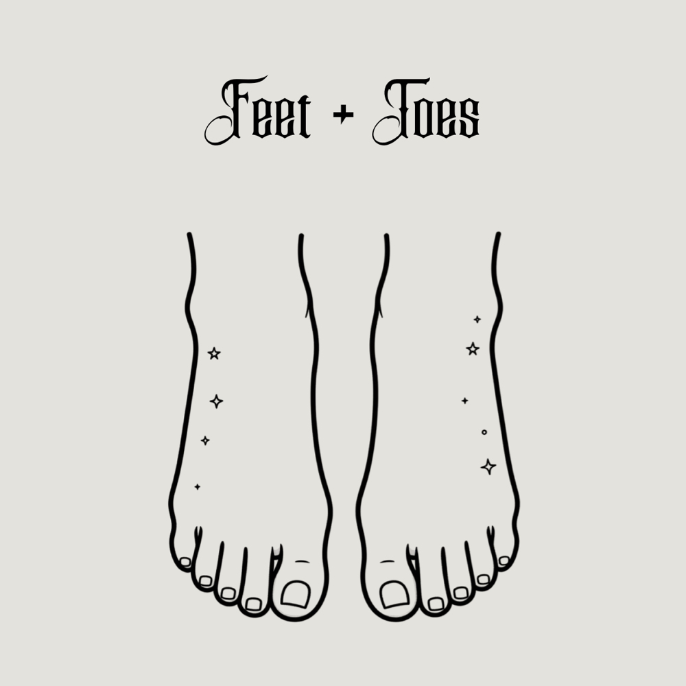 Feet + Toes at All Bodies in Santa Ana, CA