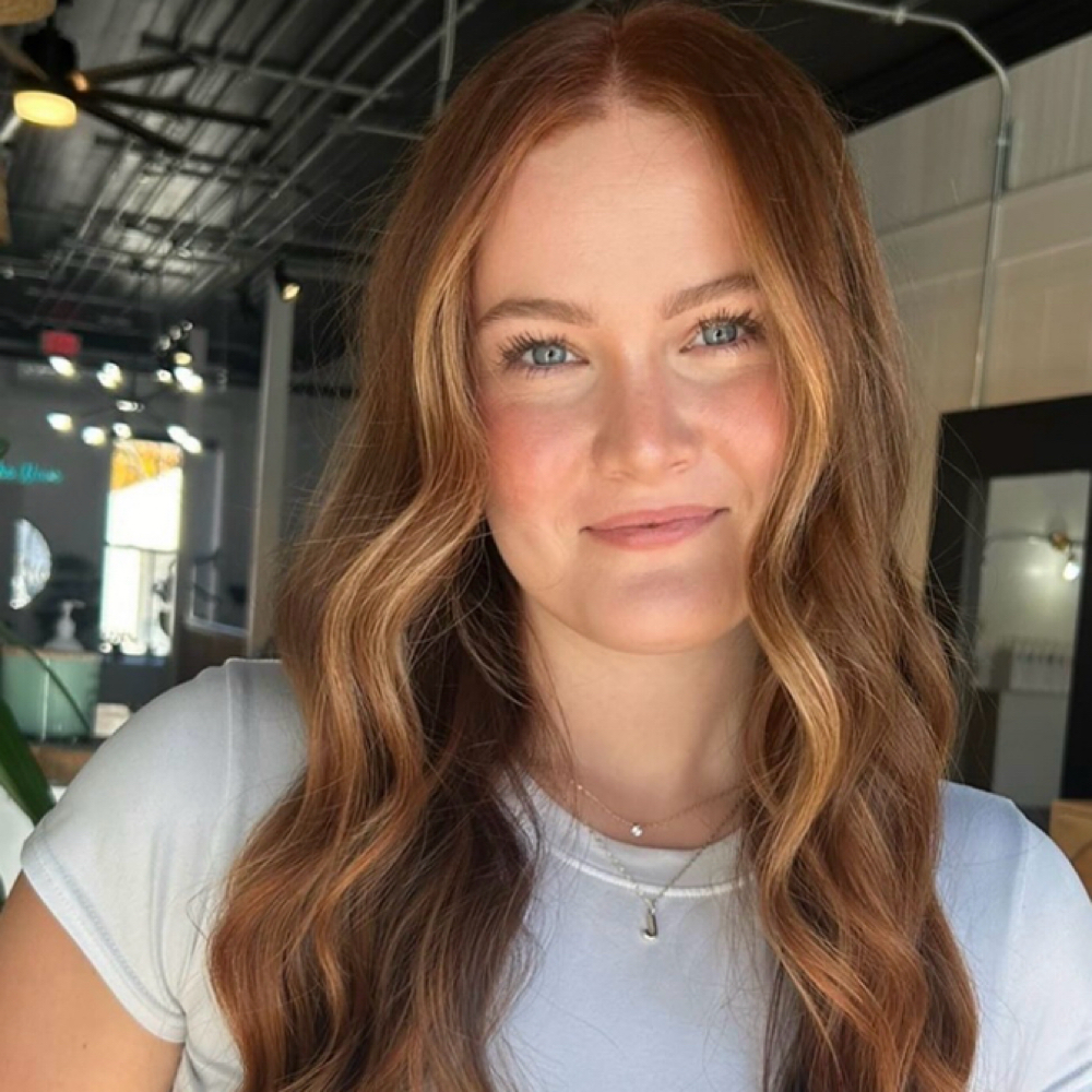 Sun Kissed Hairline at influx salon in Merrimac, MA