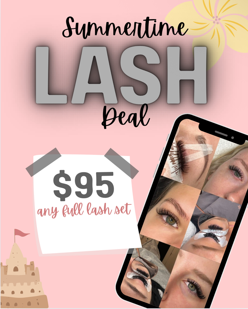 summer lash deal☀️