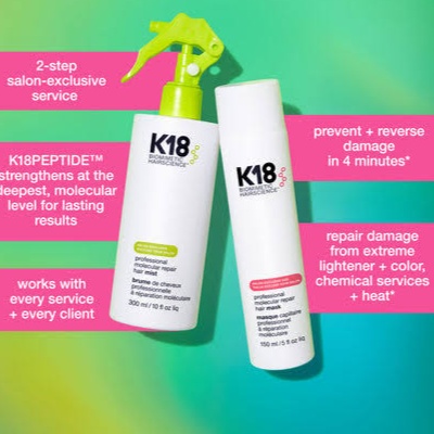 K18 Stand Alone Treatment at Emerald Beauty Lounge in Holladay, UT
