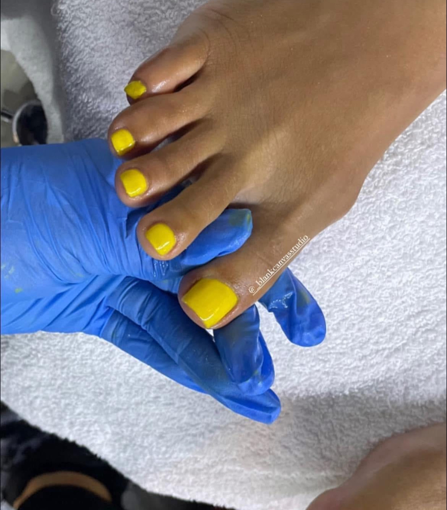 Gel Pedicure