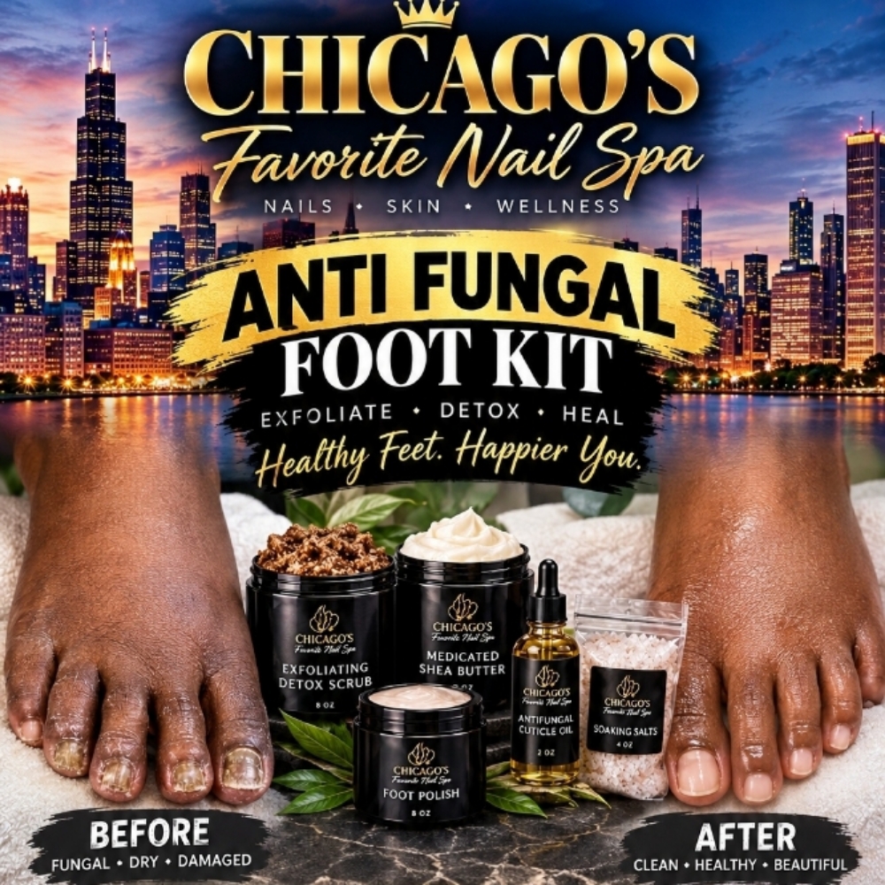Antifungal Foot Kit at Chicago's Favorite Nail Spa in Lansing, IL
