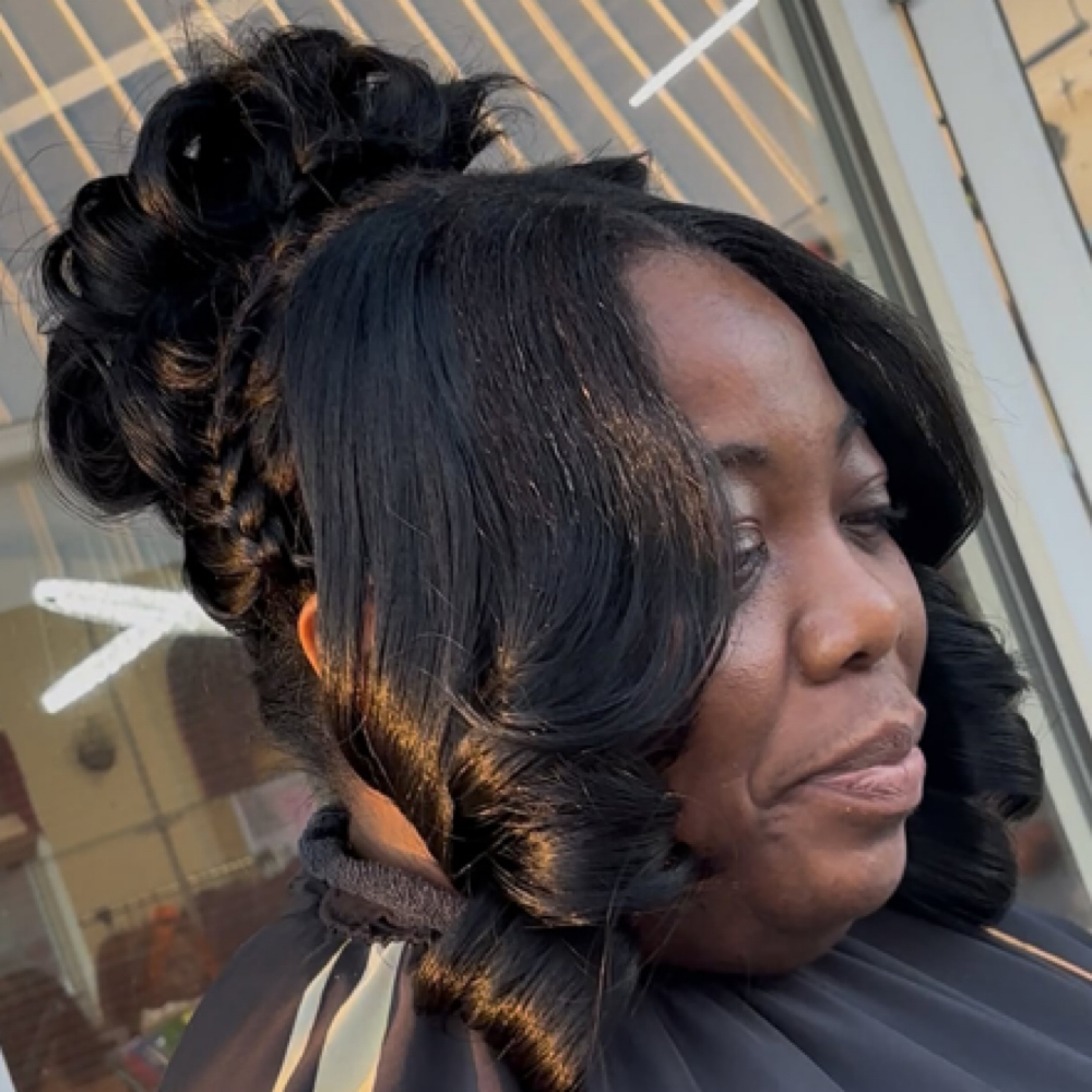 Up Do *QuickWeave* at CampxStamped in Cleveland, OH
