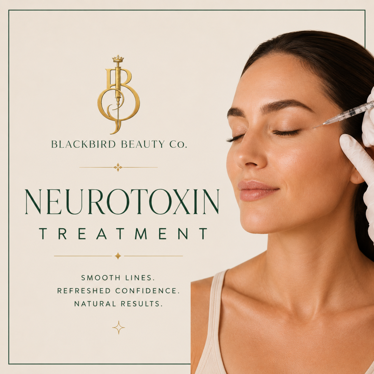 Neurotoxin Treatment at Blackbird Beauty Co. LLC in Home, TX