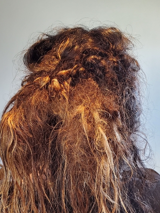 Detangle matted hair