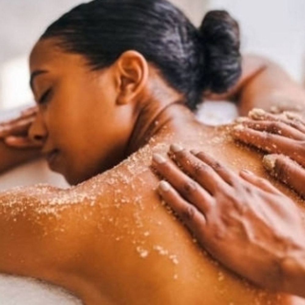 Scrub Body Wrap at Relax, Heal, and Restore in St. Charles, MO