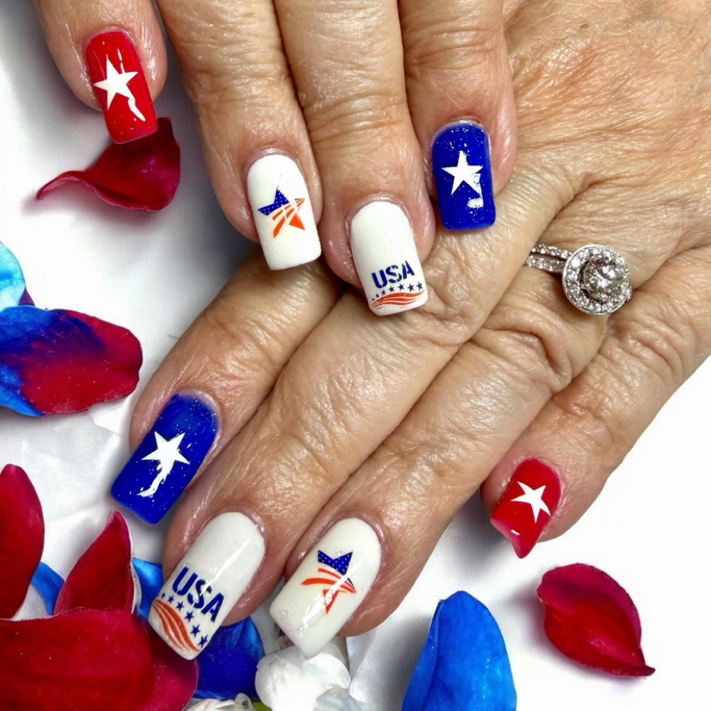 Nail Art Stickers at Enchanted Nails by Danijella in Palm Bay   TEL: (321)795-1216, FL