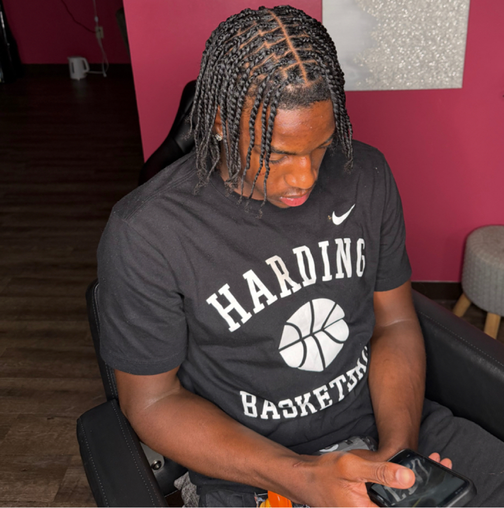 Menโs Twist( Shampoo & Blow Dry )๐ at Braids By Tk ๐ in Sherwood, AR