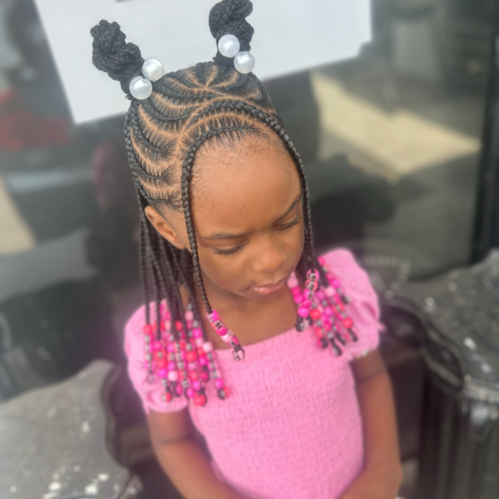 Kids Freestyle Braids (9& Under) at HairSymphony in Knoxville, TN