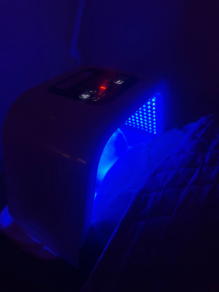 LED Light Therapy Upgrade at Cosmic Welllness in Zionsville, IN