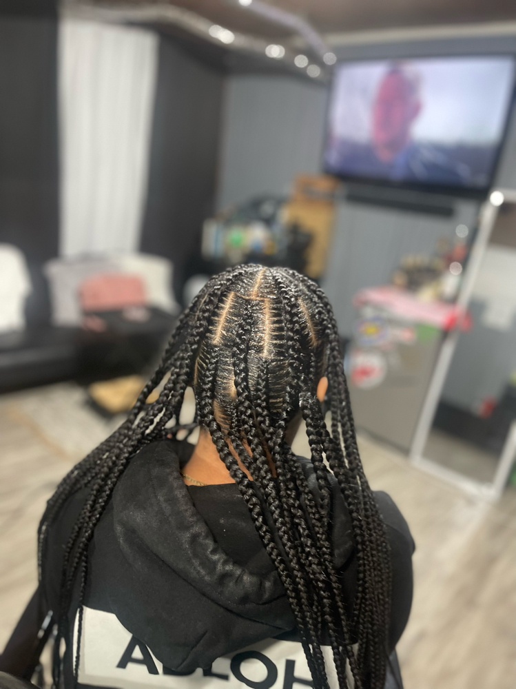 Stitched Box Braids