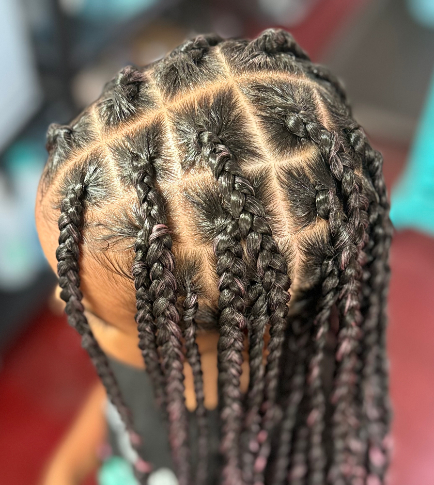 Large Knotless Braid