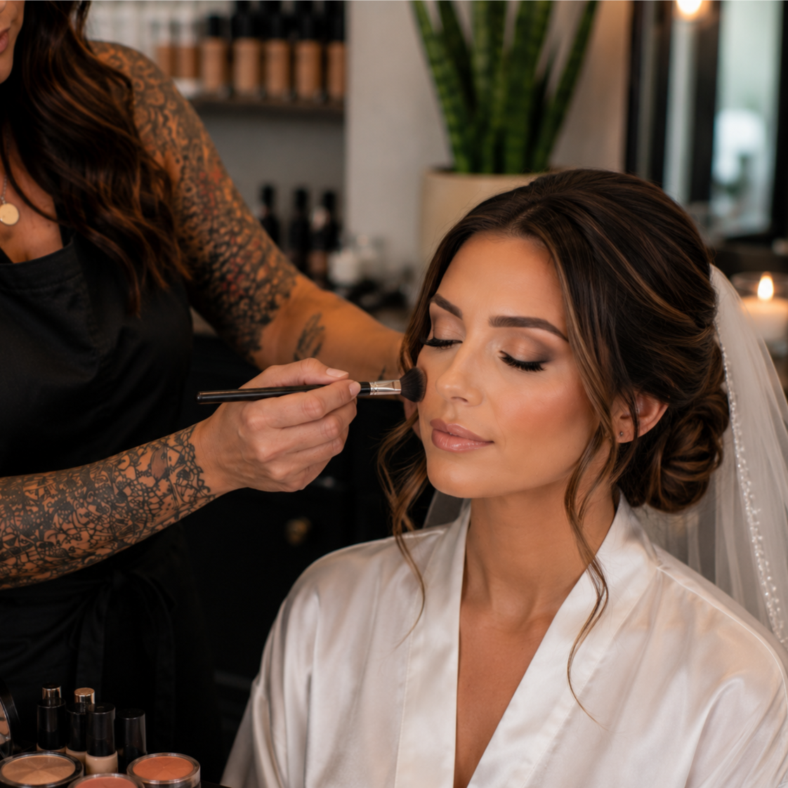 Full Glam or Event Makeup at Milk and Honey Hair Collective in Auburn, CA