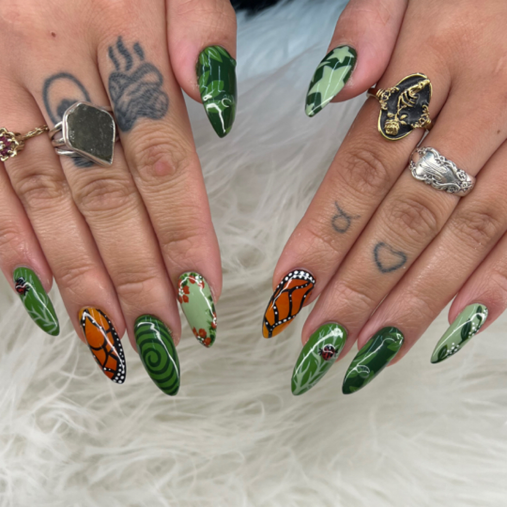 Detailed Nail Art (Level 3) at Leia Luxe Nails in Beavercreek, OH