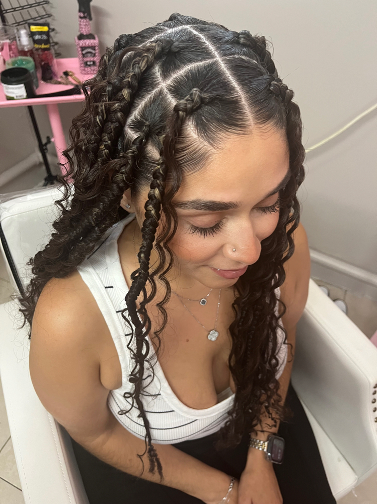 Large Boho Braids