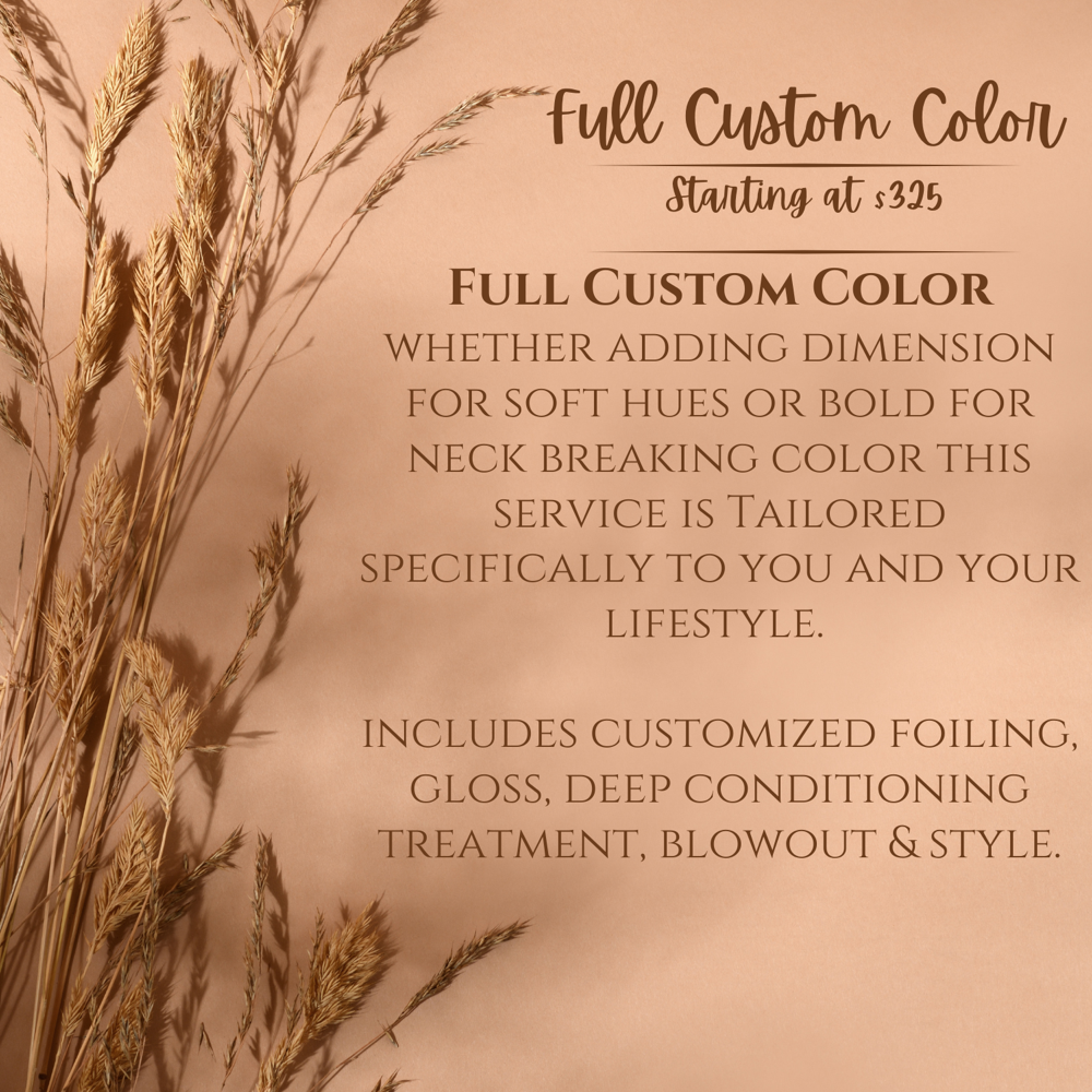 Full Custom Color