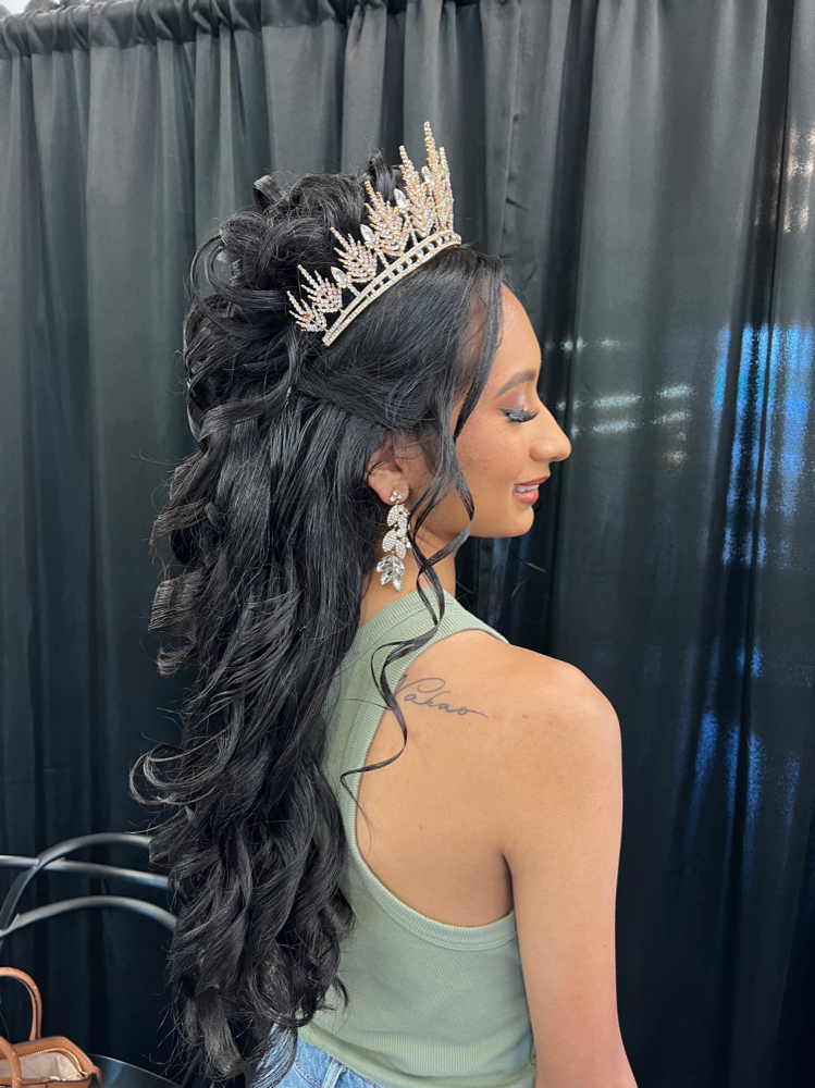 Quinceanera/Sweet 16 Hairstyle