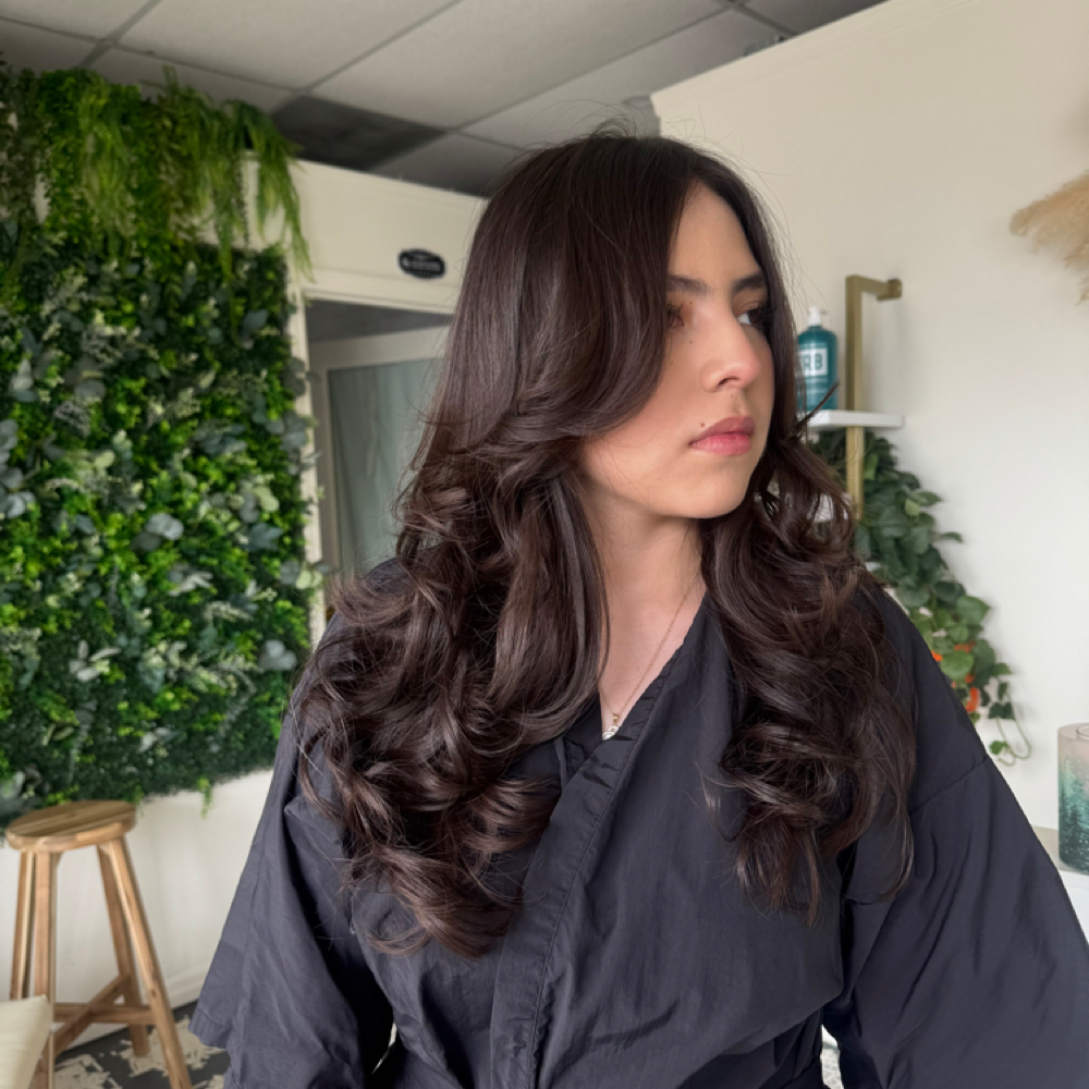 Bombshell blow out at Claudia’s Beauty Bar in Sebastian, FL
