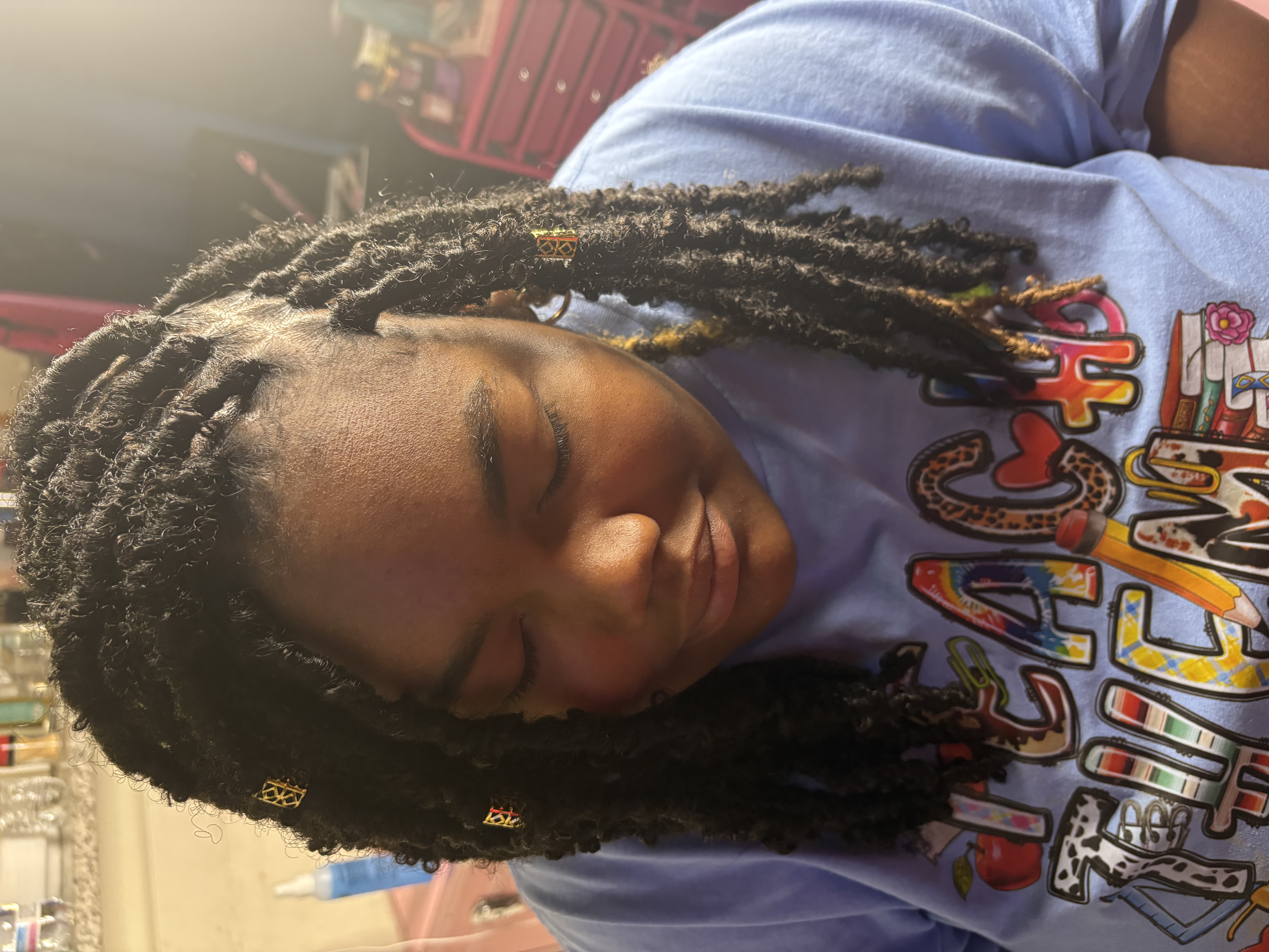 faux locs at Keys Beauty in Tupelo, MS