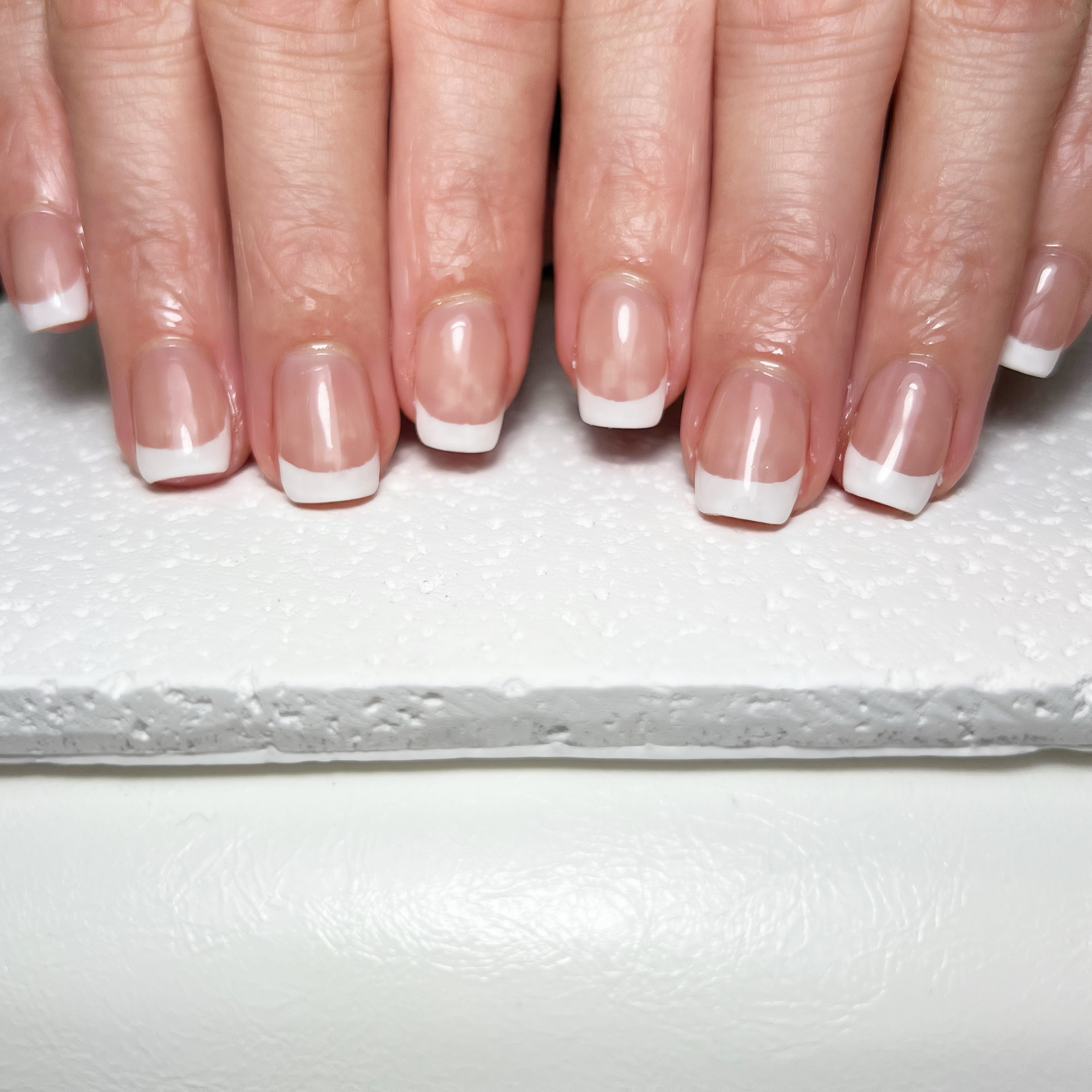 French with clear base