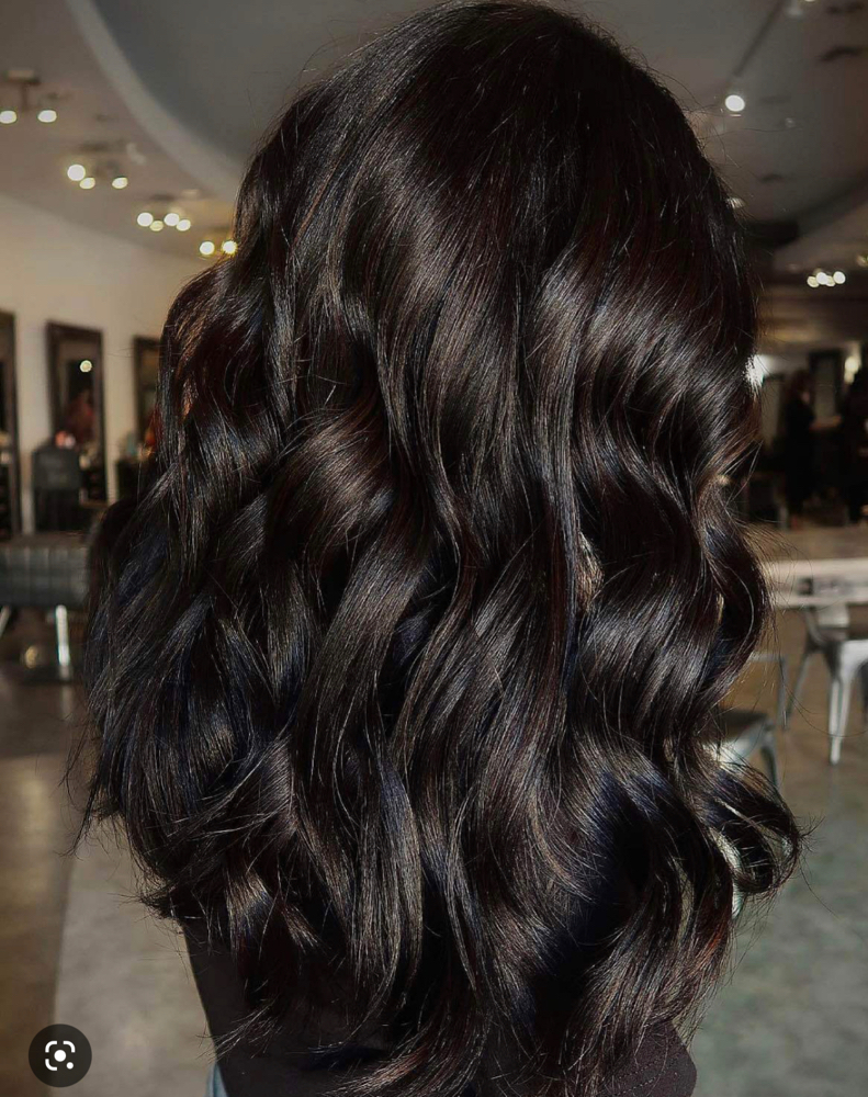 All Over Color +  Blowdry style